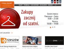 Tablet Screenshot of galeria-nowyswiat.pl